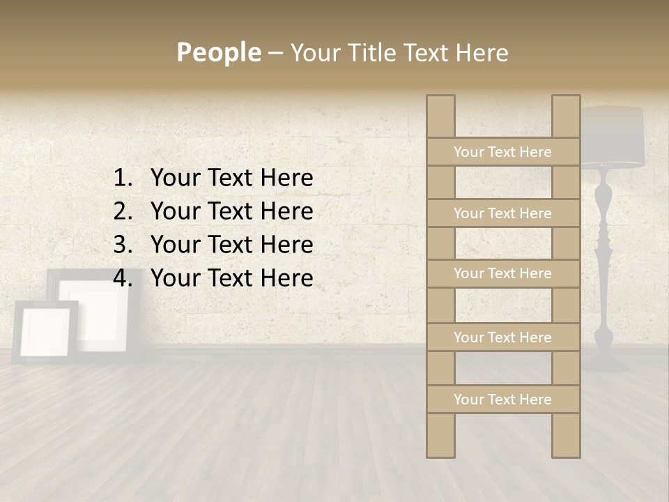 Lounge Minimalist Grunge PowerPoint Template