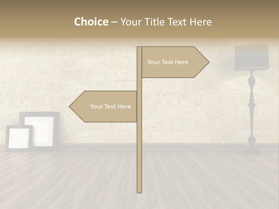 Lounge Minimalist Grunge PowerPoint Template