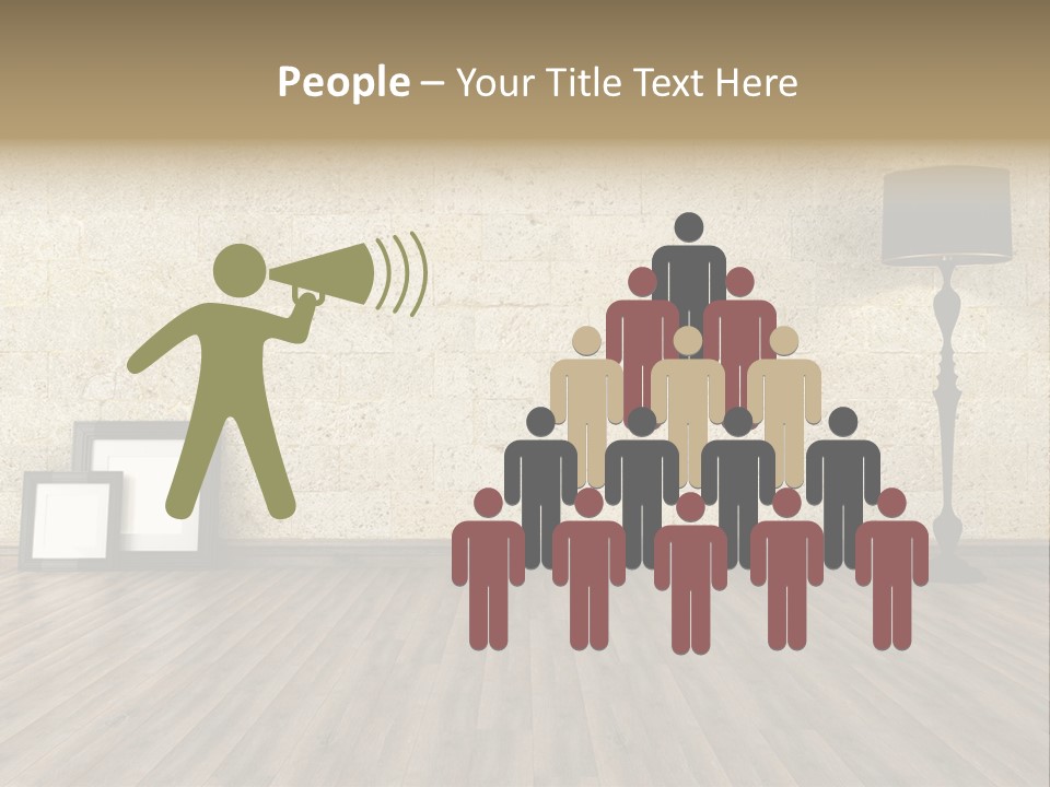 Lounge Minimalist Grunge PowerPoint Template