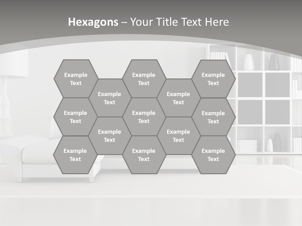 Comfort Floor Lamp PowerPoint Template