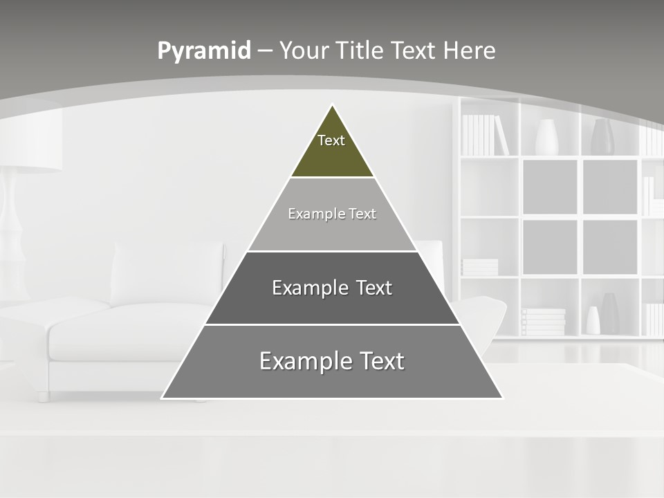 Comfort Floor Lamp PowerPoint Template
