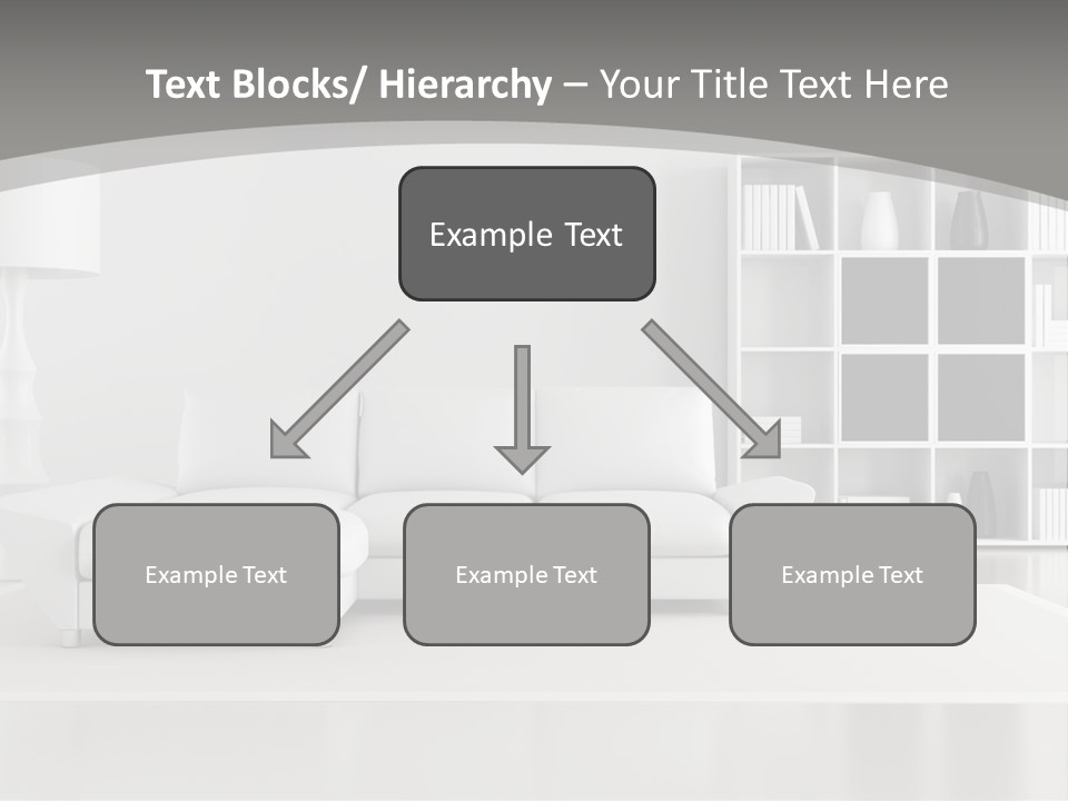 Comfort Floor Lamp PowerPoint Template