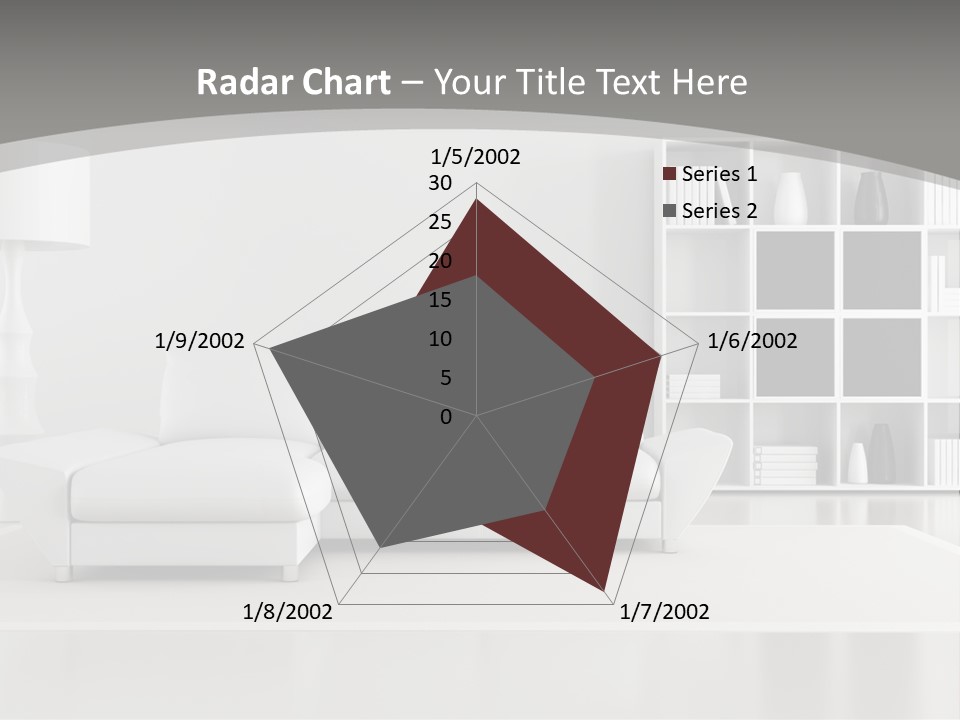 Comfort Floor Lamp PowerPoint Template