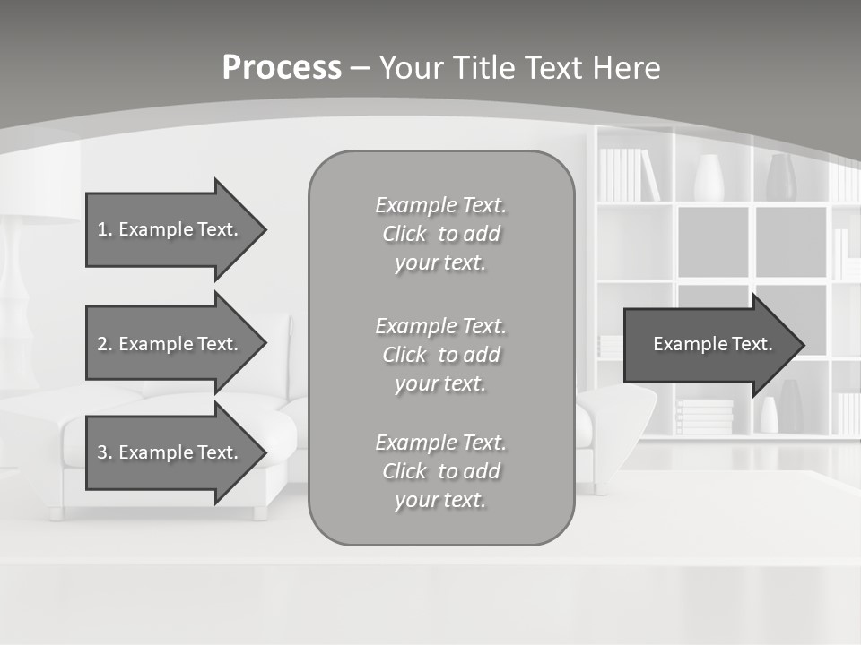 Comfort Floor Lamp PowerPoint Template