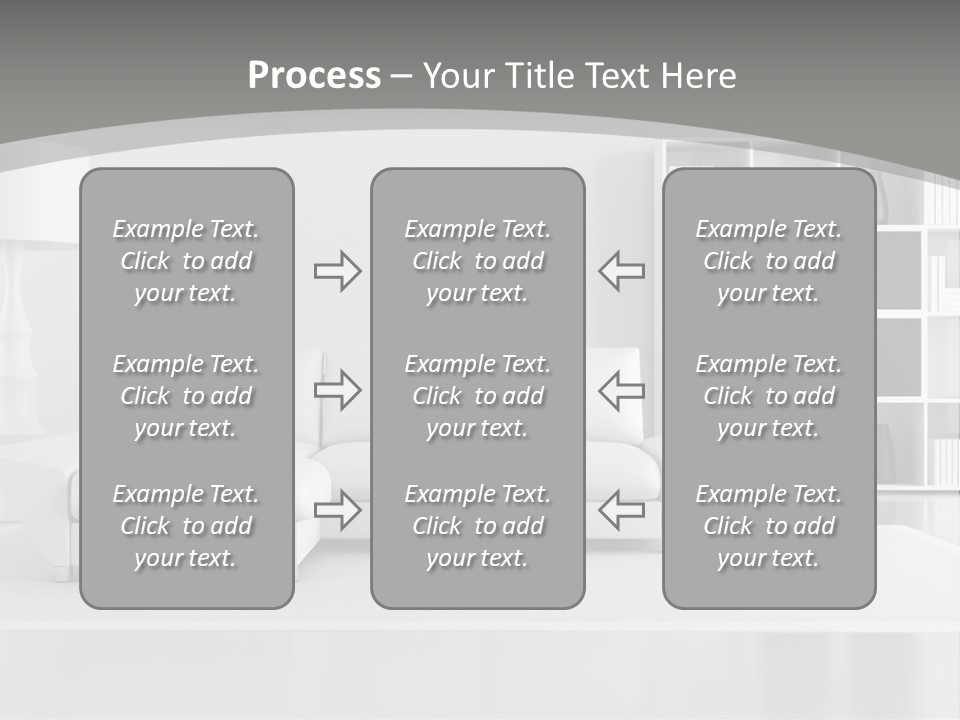 Comfort Floor Lamp PowerPoint Template