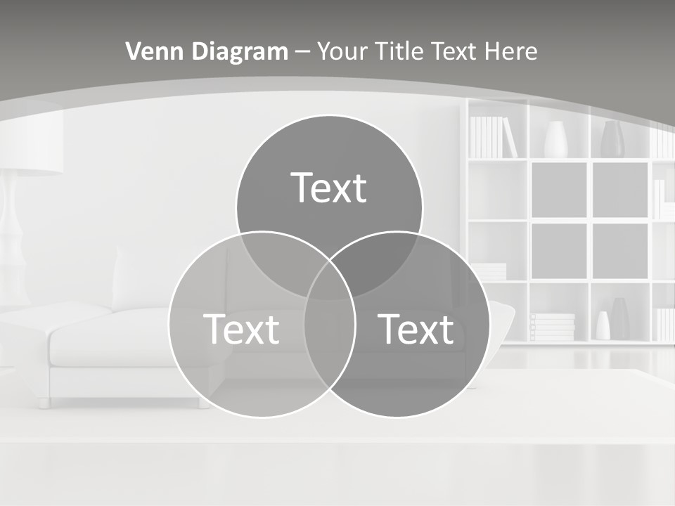 Comfort Floor Lamp PowerPoint Template