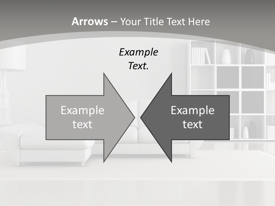 Comfort Floor Lamp PowerPoint Template
