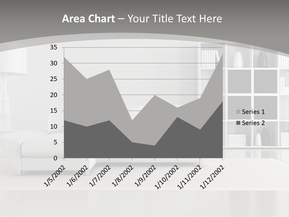 Comfort Floor Lamp PowerPoint Template