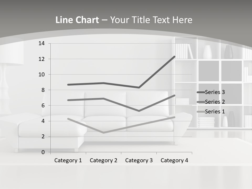 Comfort Floor Lamp PowerPoint Template