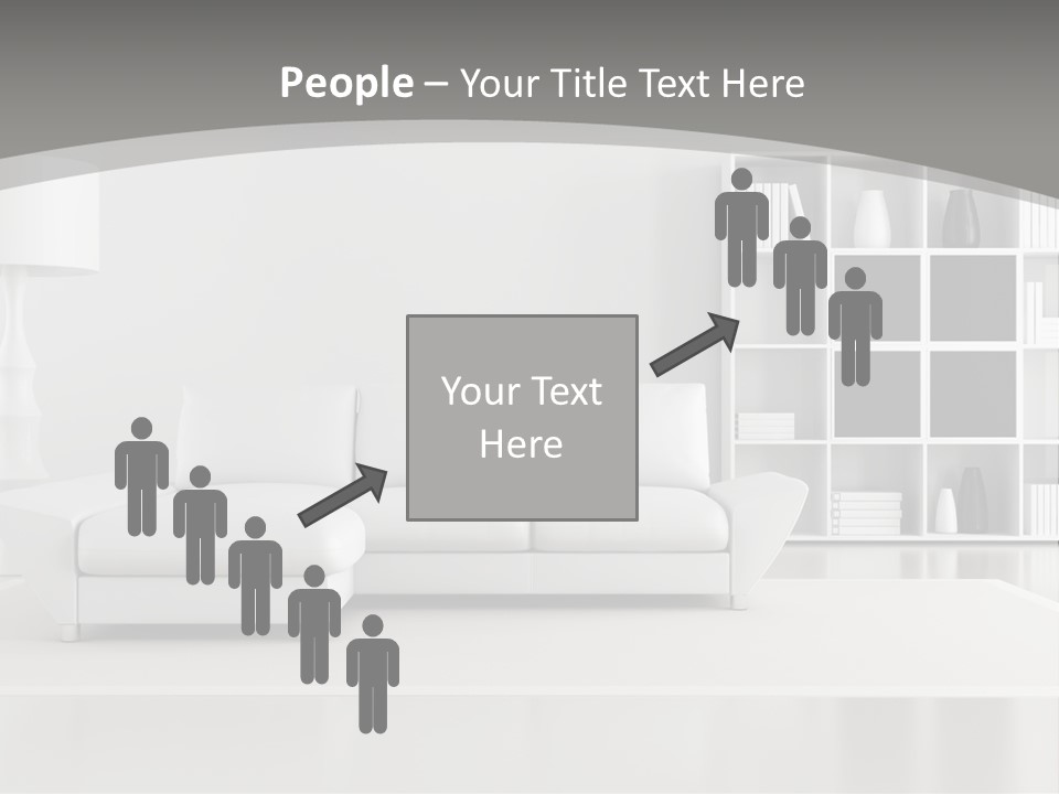 Comfort Floor Lamp PowerPoint Template