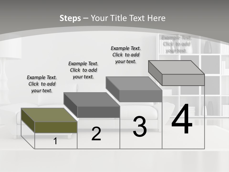 Comfort Floor Lamp PowerPoint Template