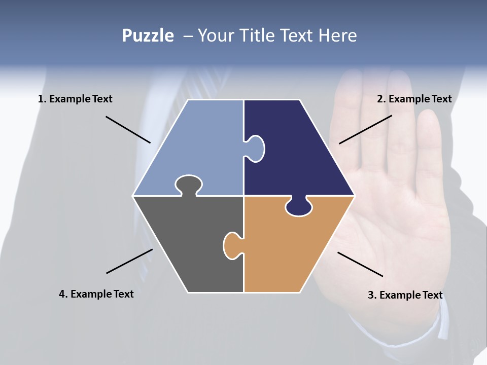 Reaching Forbidden Hand PowerPoint Template