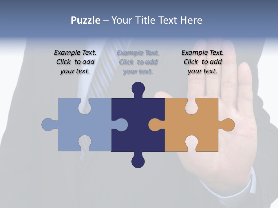 Reaching Forbidden Hand PowerPoint Template