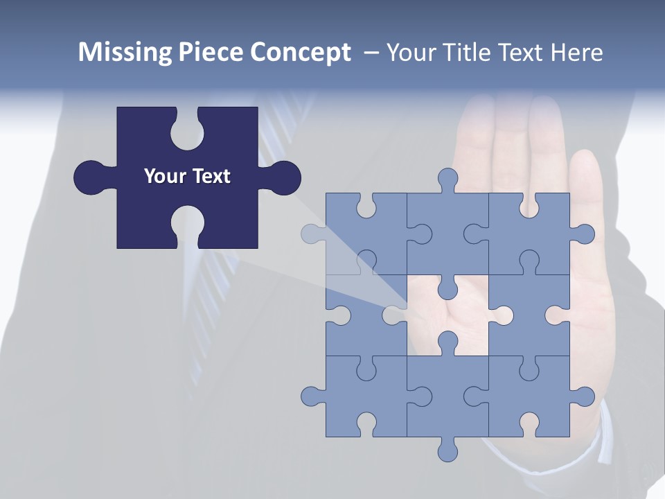 Reaching Forbidden Hand PowerPoint Template