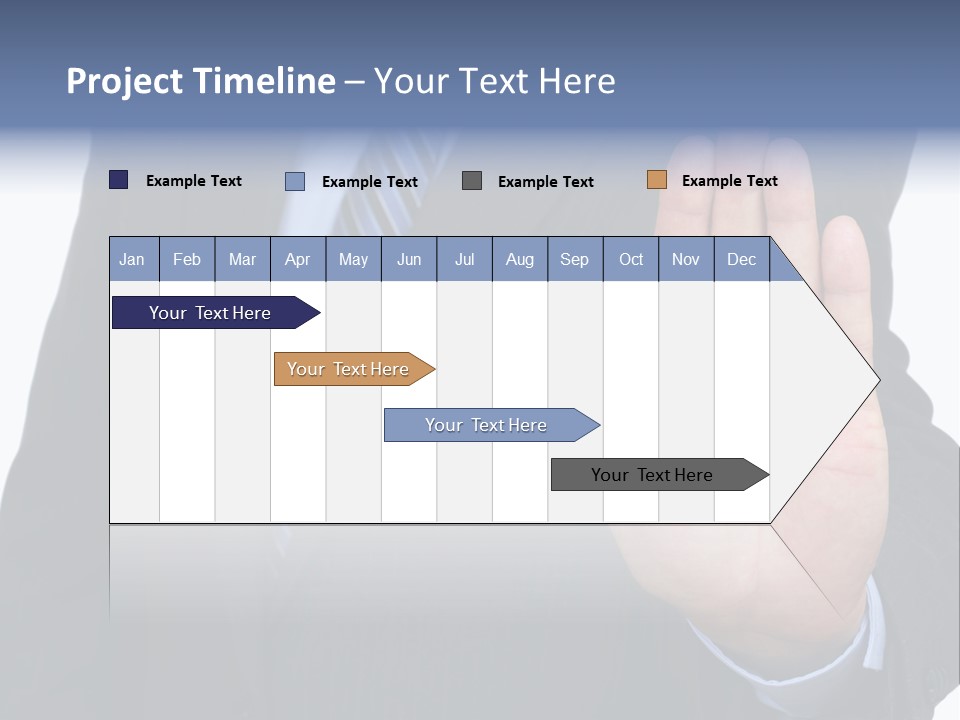 Reaching Forbidden Hand PowerPoint Template