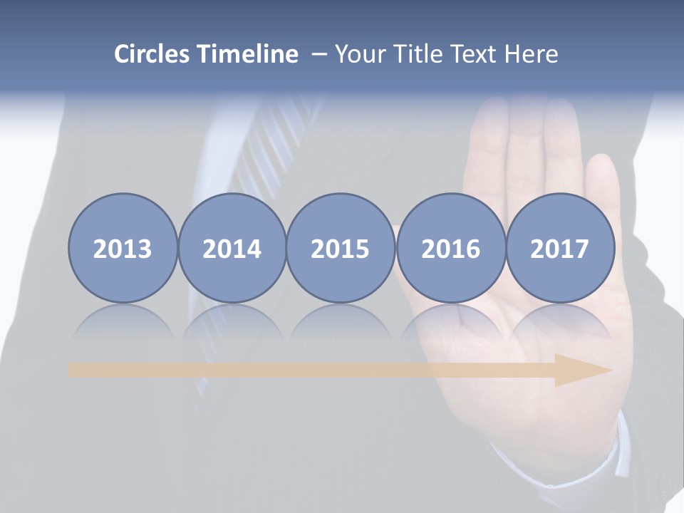 Reaching Forbidden Hand PowerPoint Template
