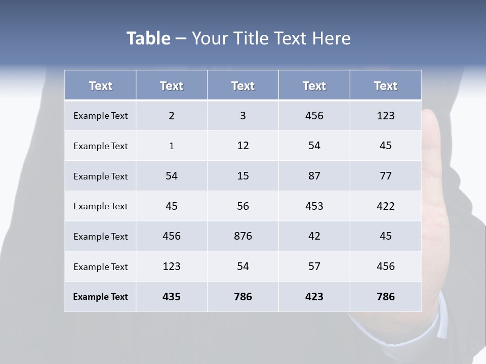Reaching Forbidden Hand PowerPoint Template