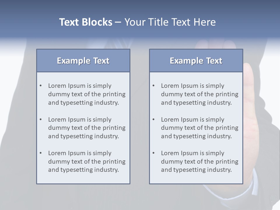 Reaching Forbidden Hand PowerPoint Template