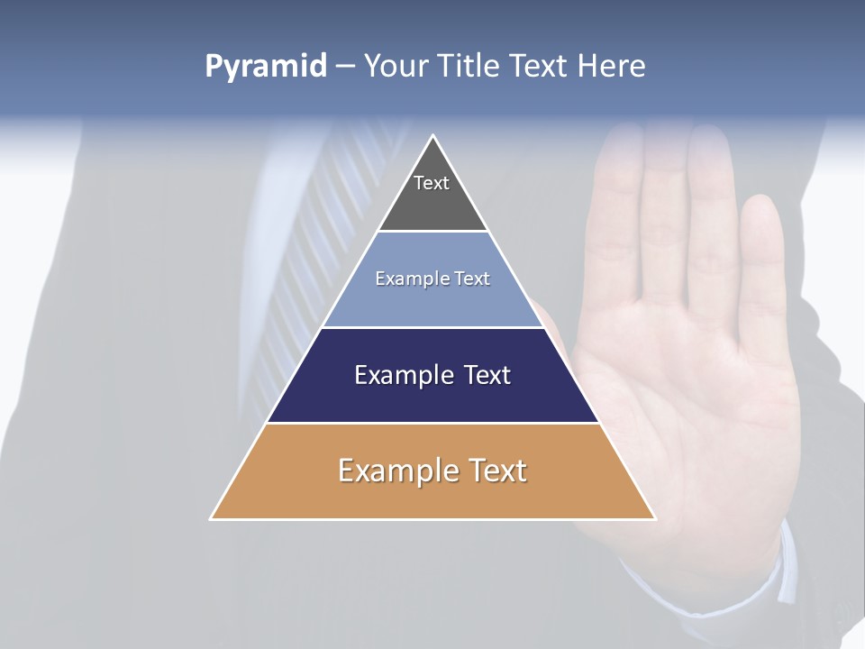 Reaching Forbidden Hand PowerPoint Template