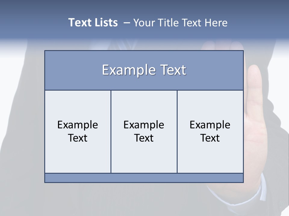 Reaching Forbidden Hand PowerPoint Template
