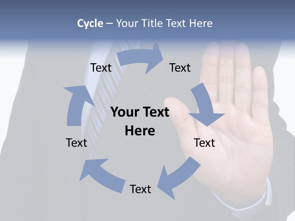 Reaching Forbidden Hand PowerPoint Template