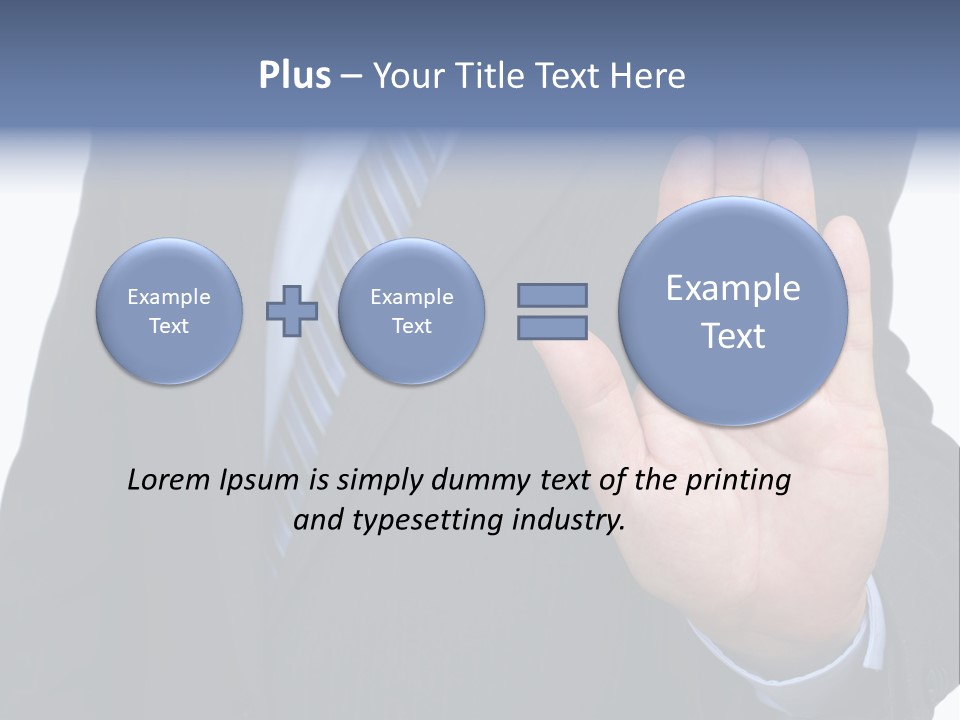 Reaching Forbidden Hand PowerPoint Template