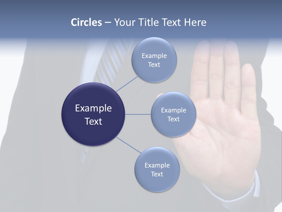 Reaching Forbidden Hand PowerPoint Template