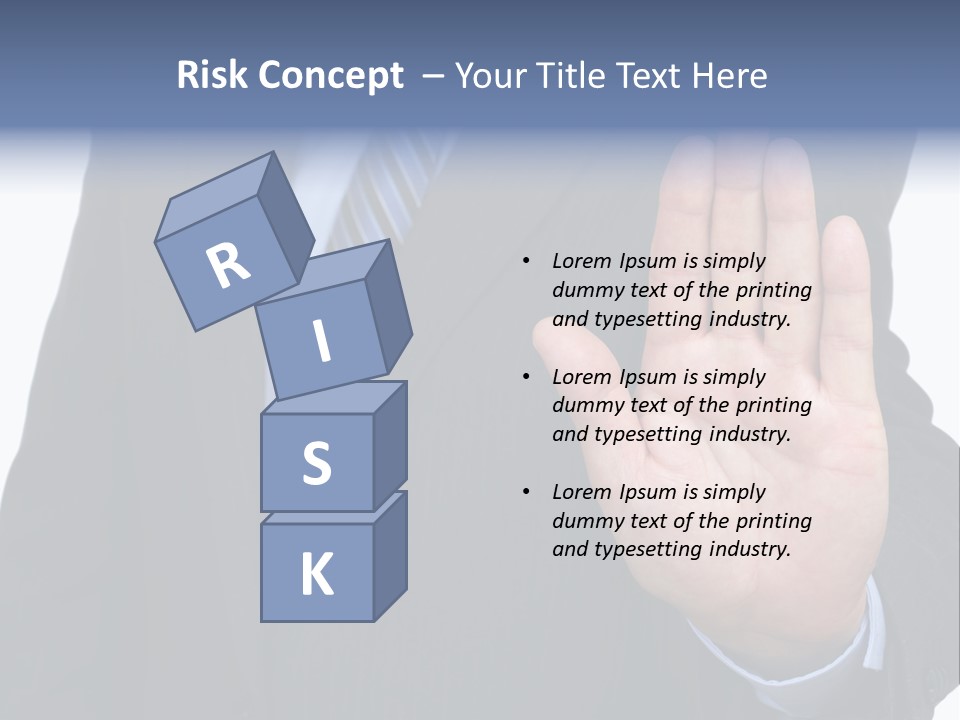 Reaching Forbidden Hand PowerPoint Template