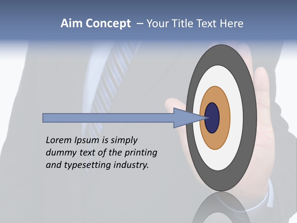 Reaching Forbidden Hand PowerPoint Template