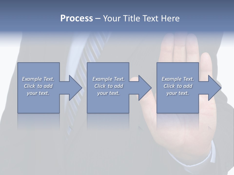 Reaching Forbidden Hand PowerPoint Template