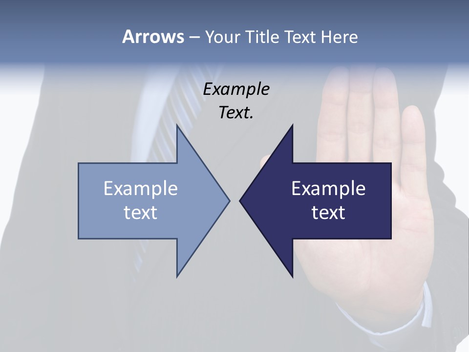 Reaching Forbidden Hand PowerPoint Template