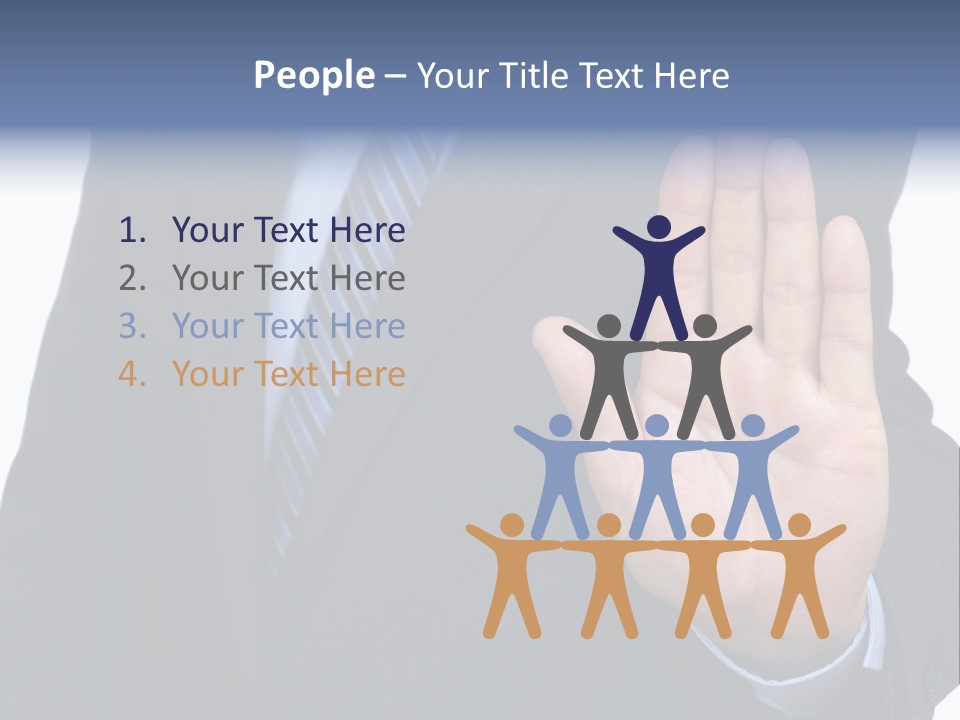 Reaching Forbidden Hand PowerPoint Template