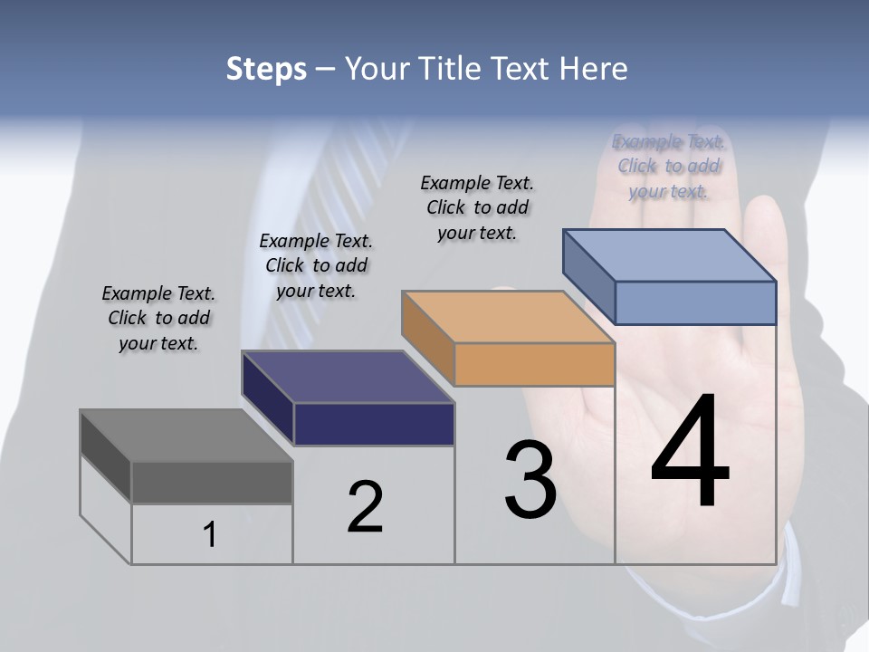 Reaching Forbidden Hand PowerPoint Template
