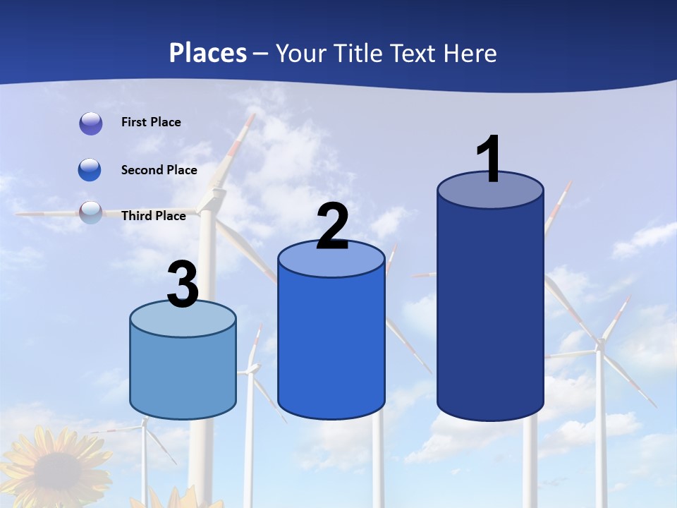 River Blue Renewable PowerPoint Template