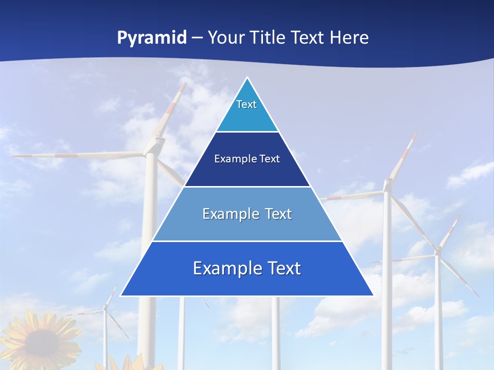 River Blue Renewable PowerPoint Template