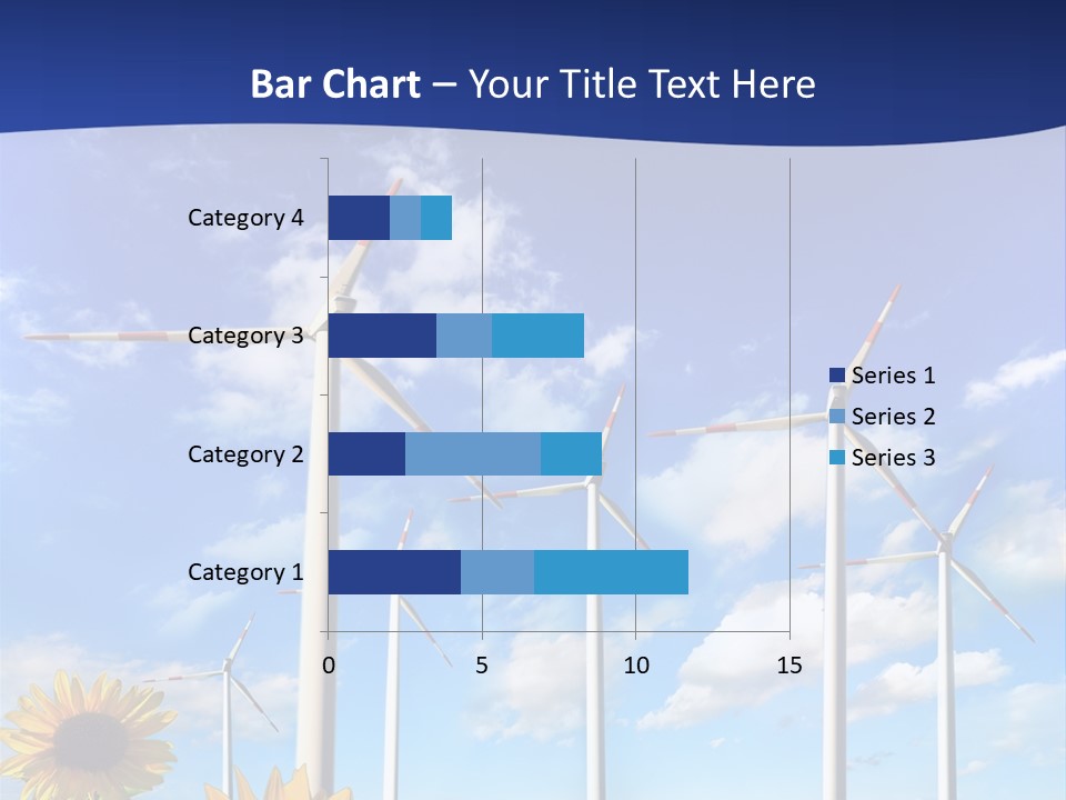 River Blue Renewable PowerPoint Template