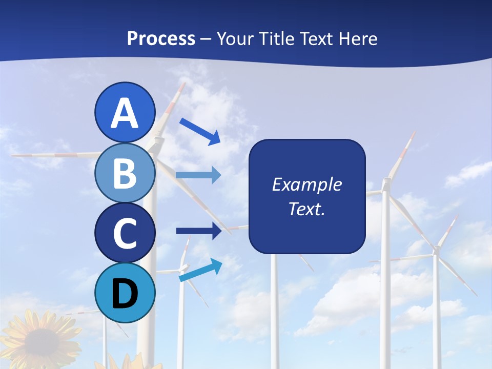 River Blue Renewable PowerPoint Template