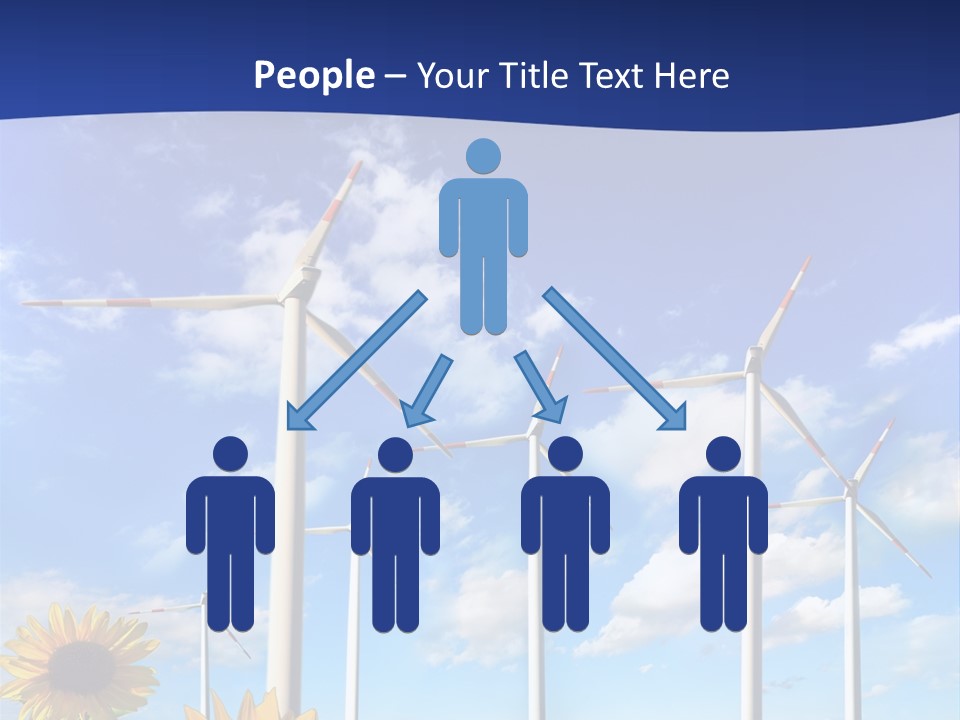 River Blue Renewable PowerPoint Template