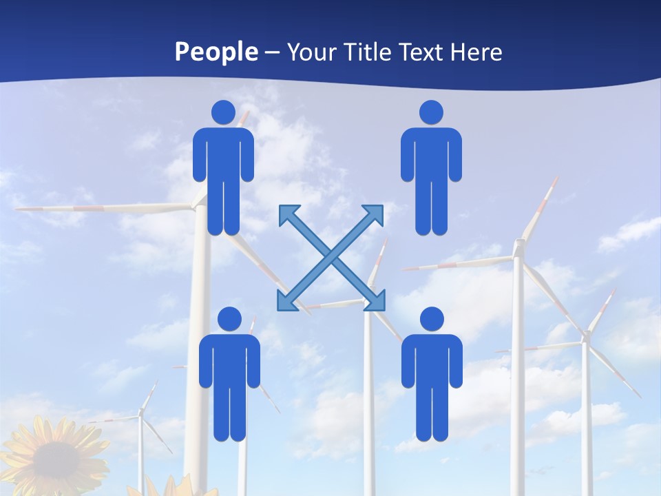 River Blue Renewable PowerPoint Template