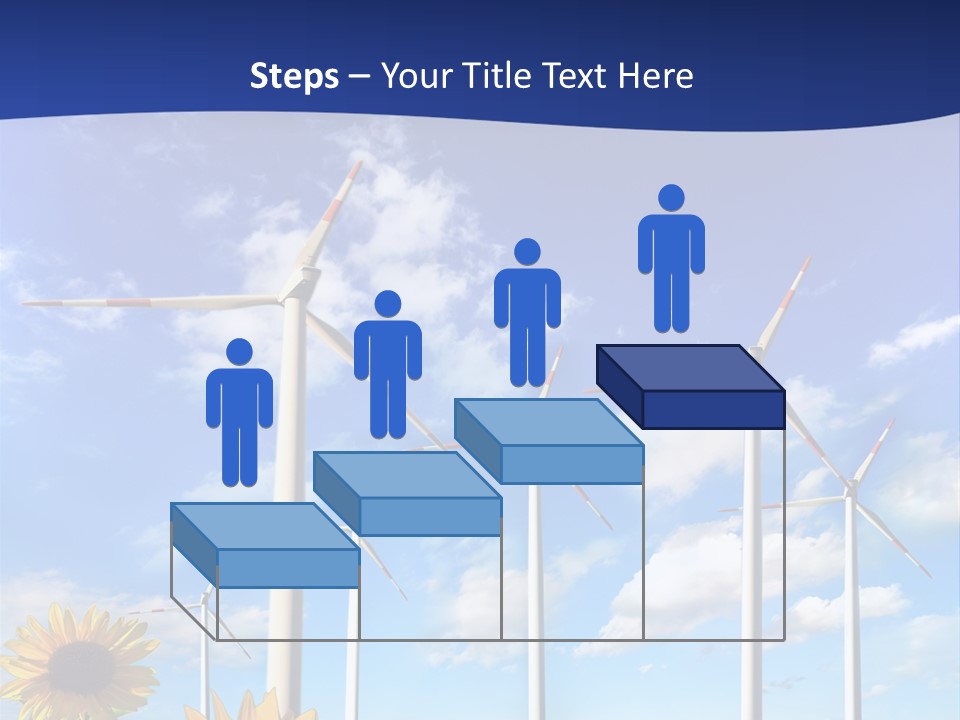 River Blue Renewable PowerPoint Template