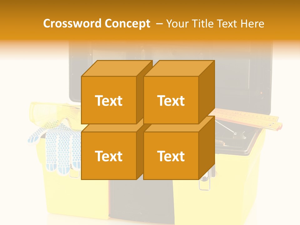 Case Service Container PowerPoint Template