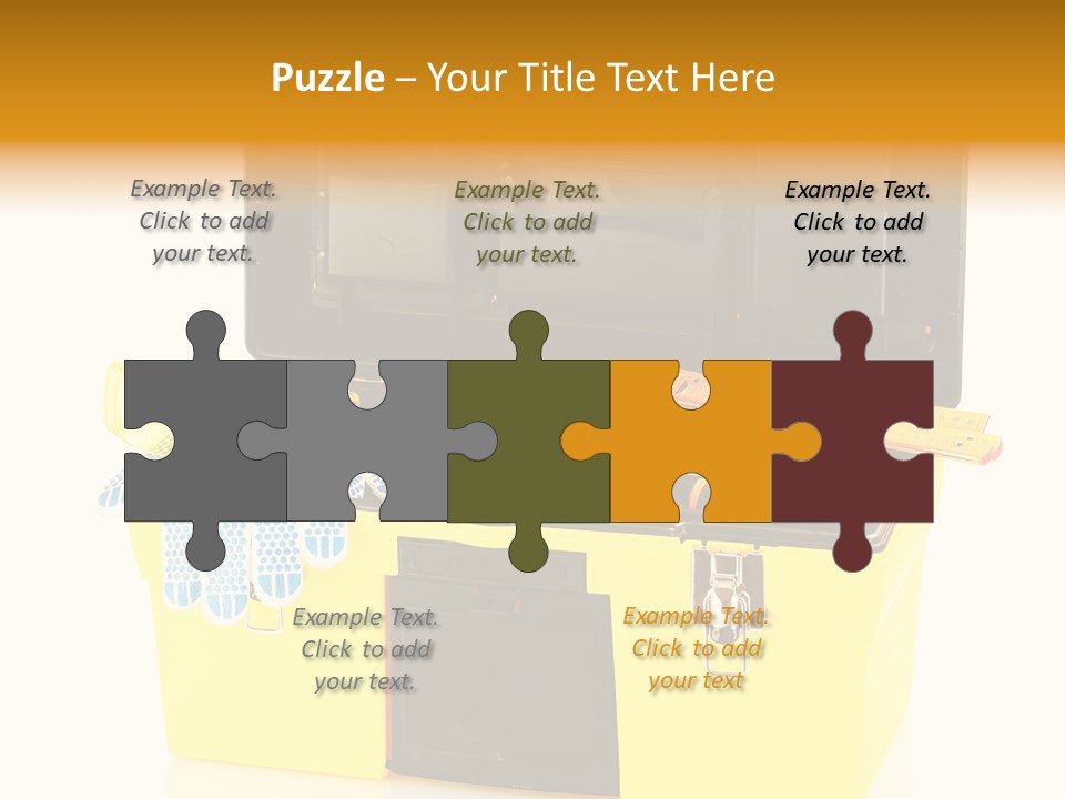 Case Service Container PowerPoint Template