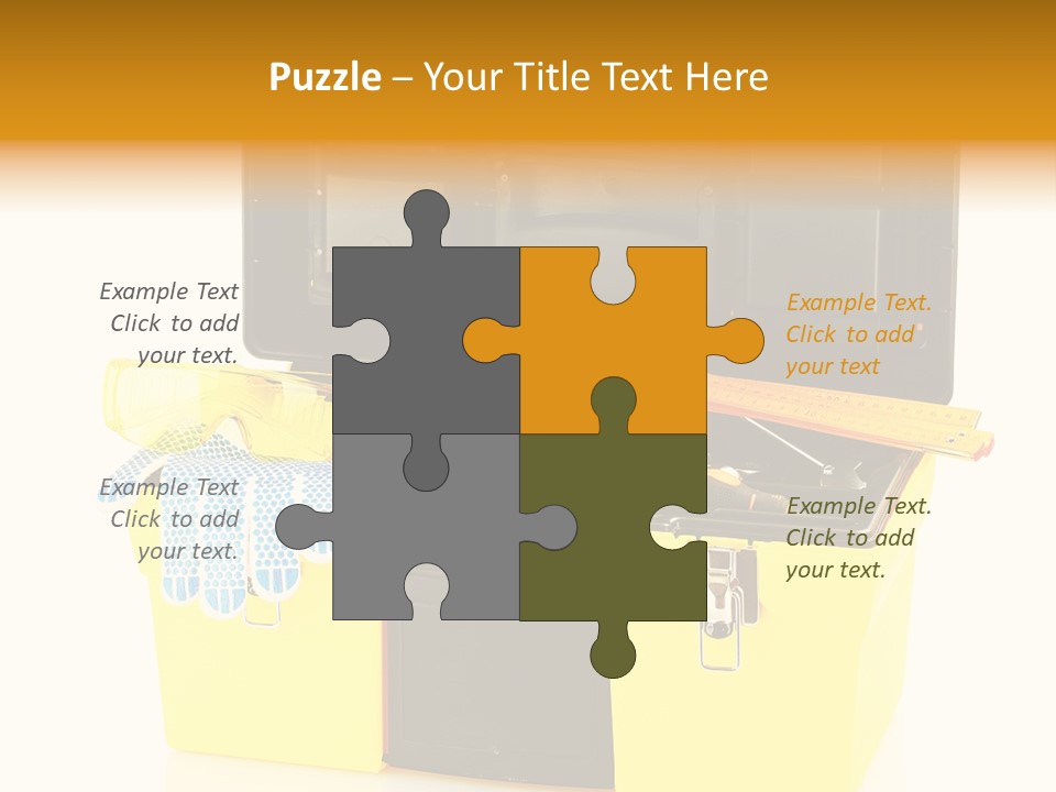 Case Service Container PowerPoint Template