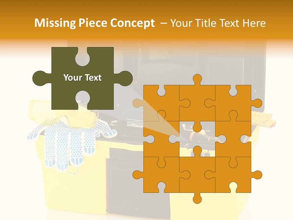 Case Service Container PowerPoint Template