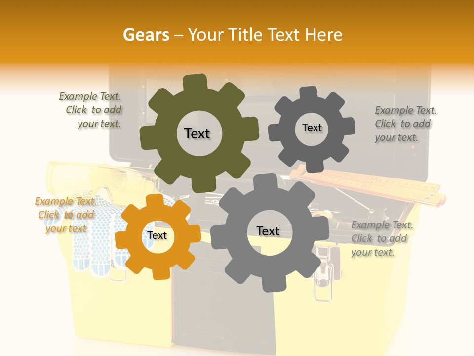 Case Service Container PowerPoint Template