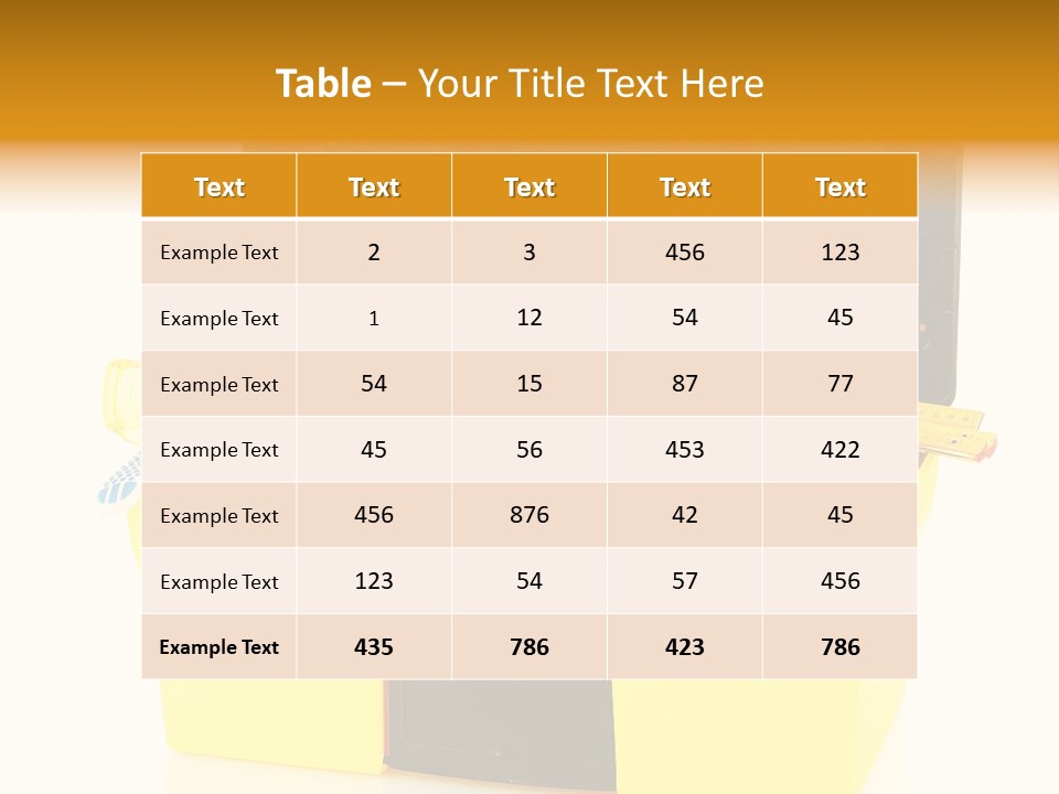 Case Service Container PowerPoint Template
