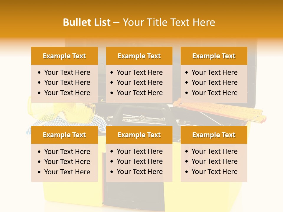 Case Service Container PowerPoint Template