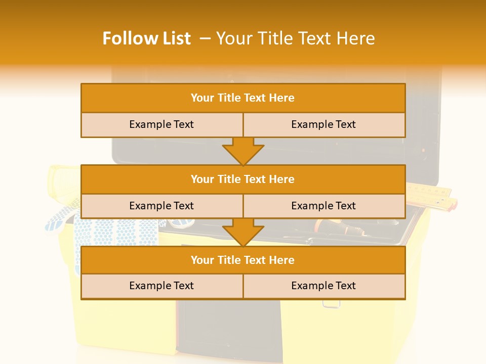 Case Service Container PowerPoint Template