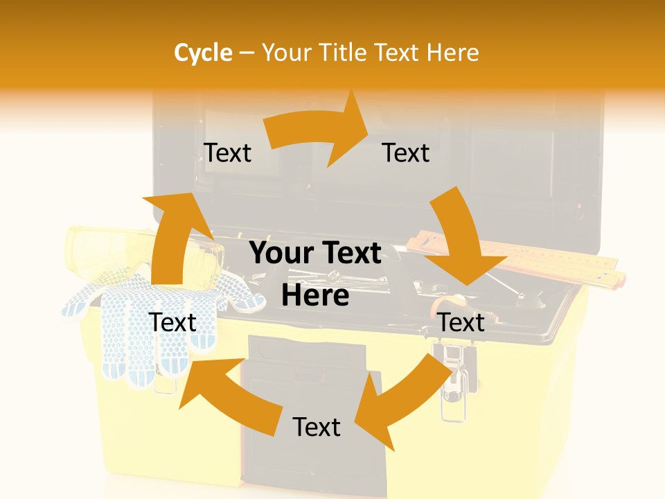 Case Service Container PowerPoint Template