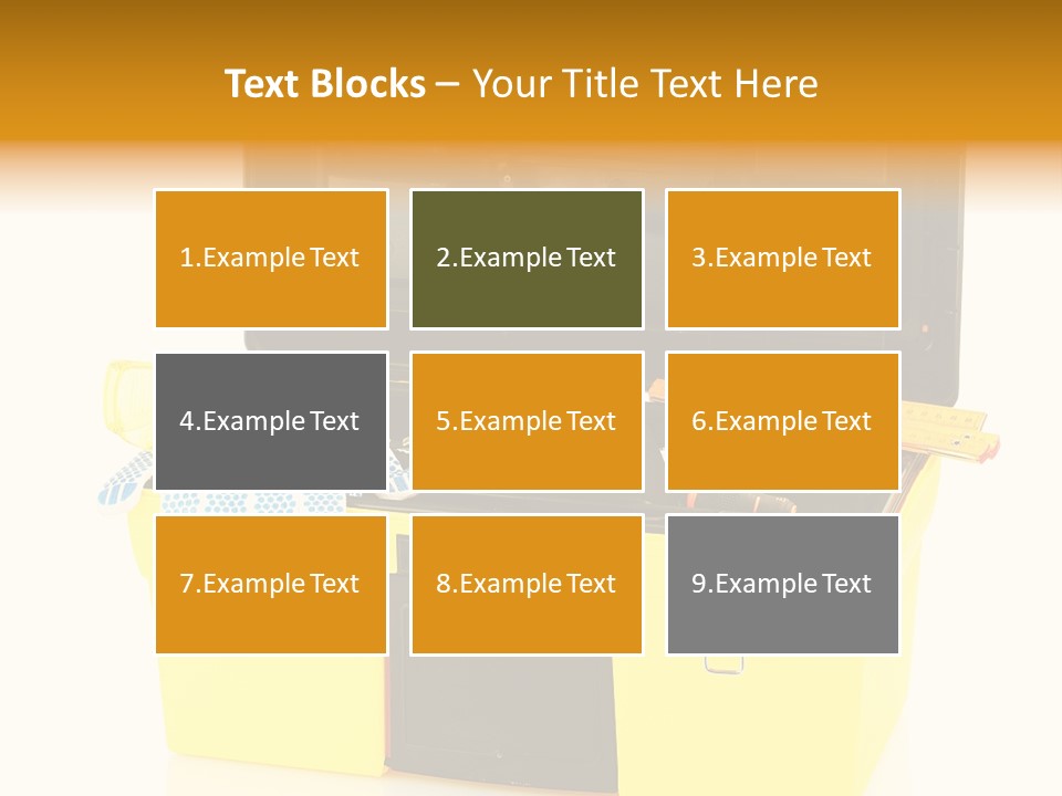 Case Service Container PowerPoint Template